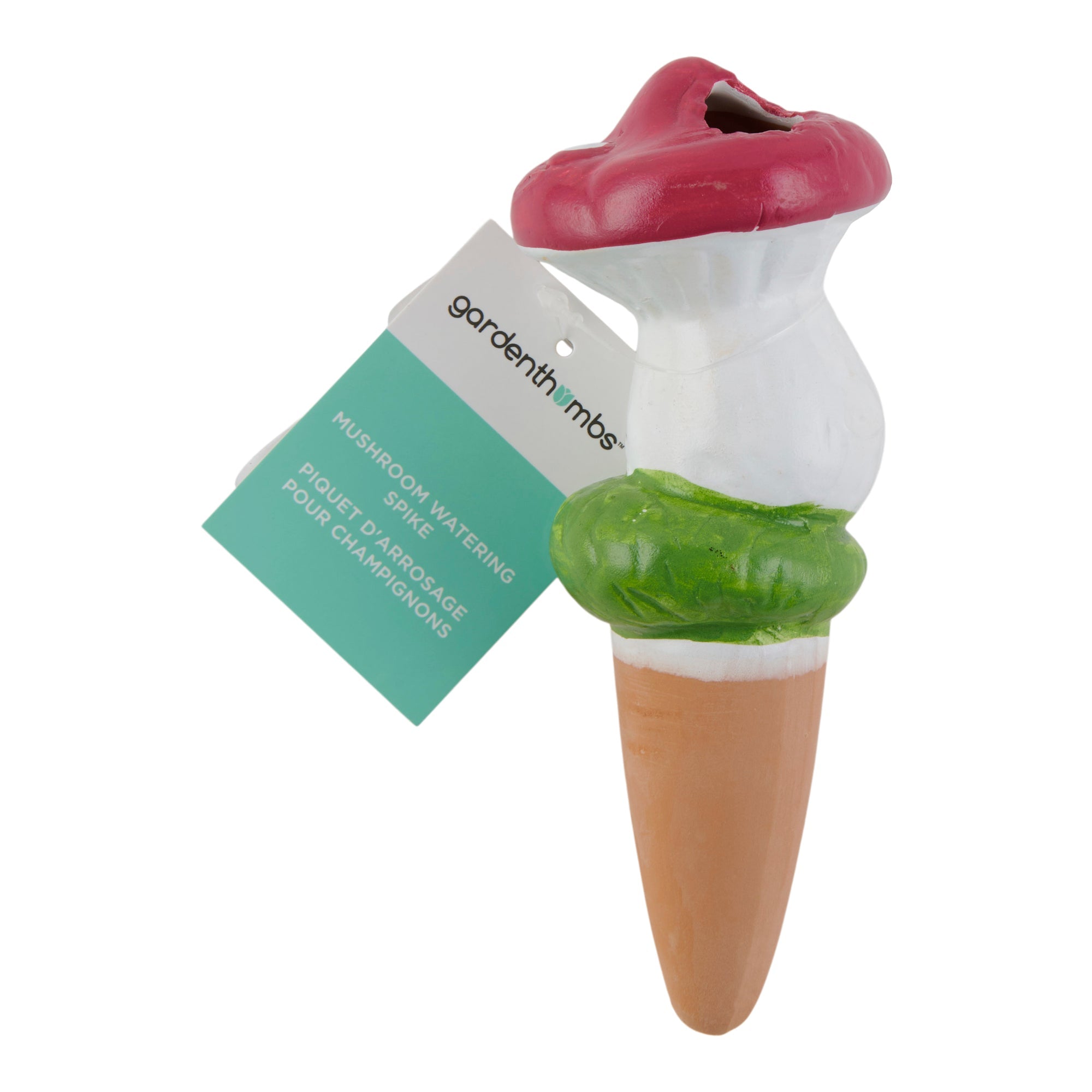 Mushroom Watering Spike, 2-in x 5.5-in.