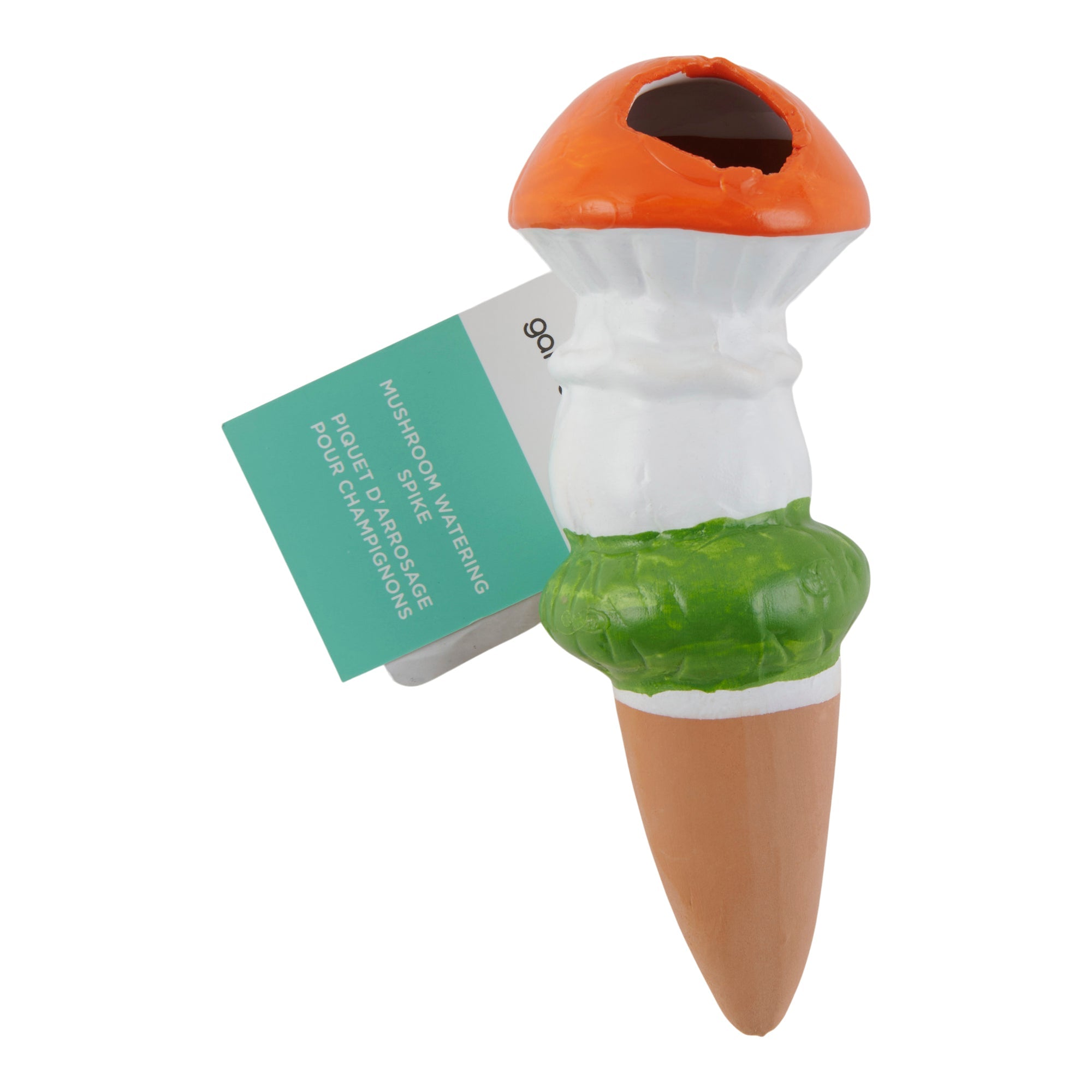 Piquet d’arrosage en forme de champignon, 2 po x 5,5 po