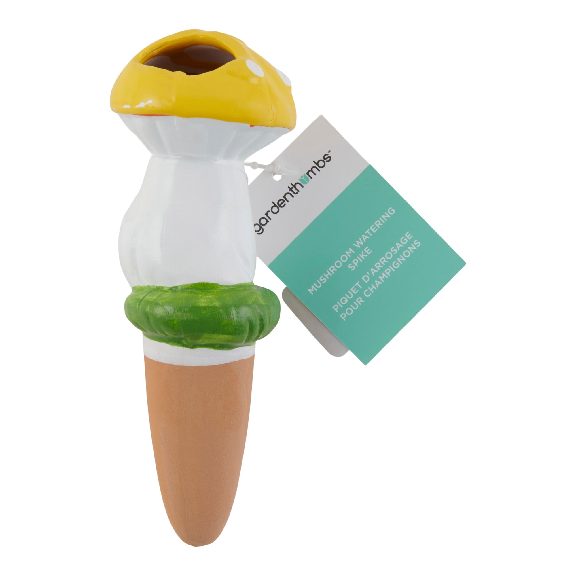 Piquet d’arrosage en forme de champignon, 2 po x 5,5 po