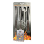 Ensemble d'ustensiles à barbecue, 4 pièces