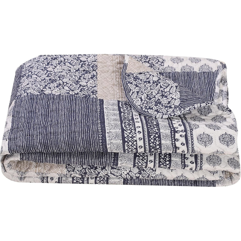 Pinsonic Quilt Set, Queen, 3 Piece