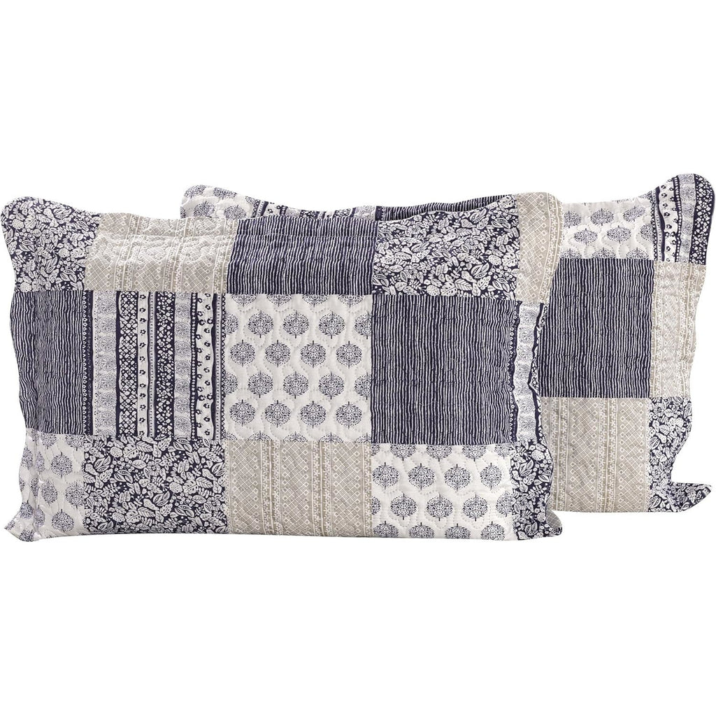 Pinsonic Quilt Set, Queen, 3 Piece