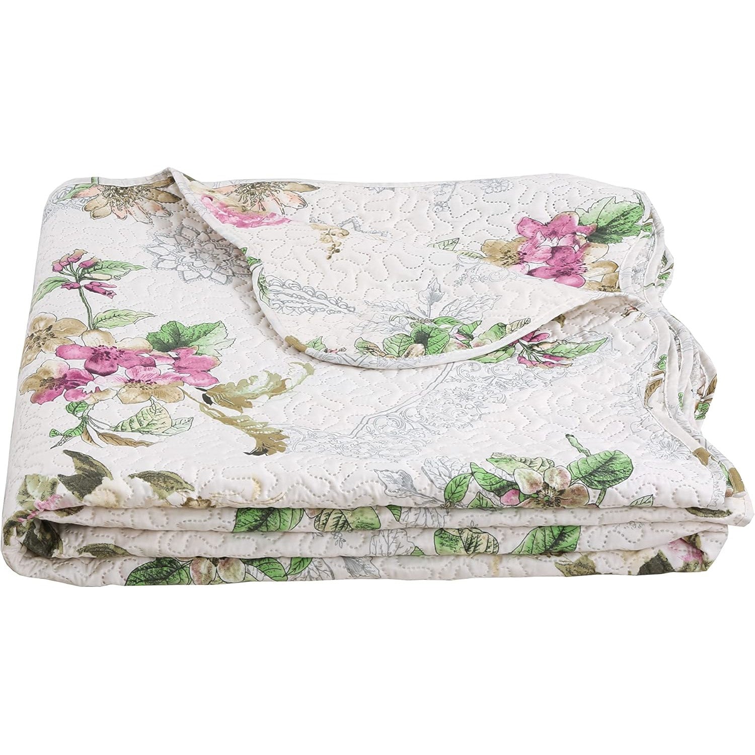 Pinsonic Quilt Set, Queen, 3 Piece