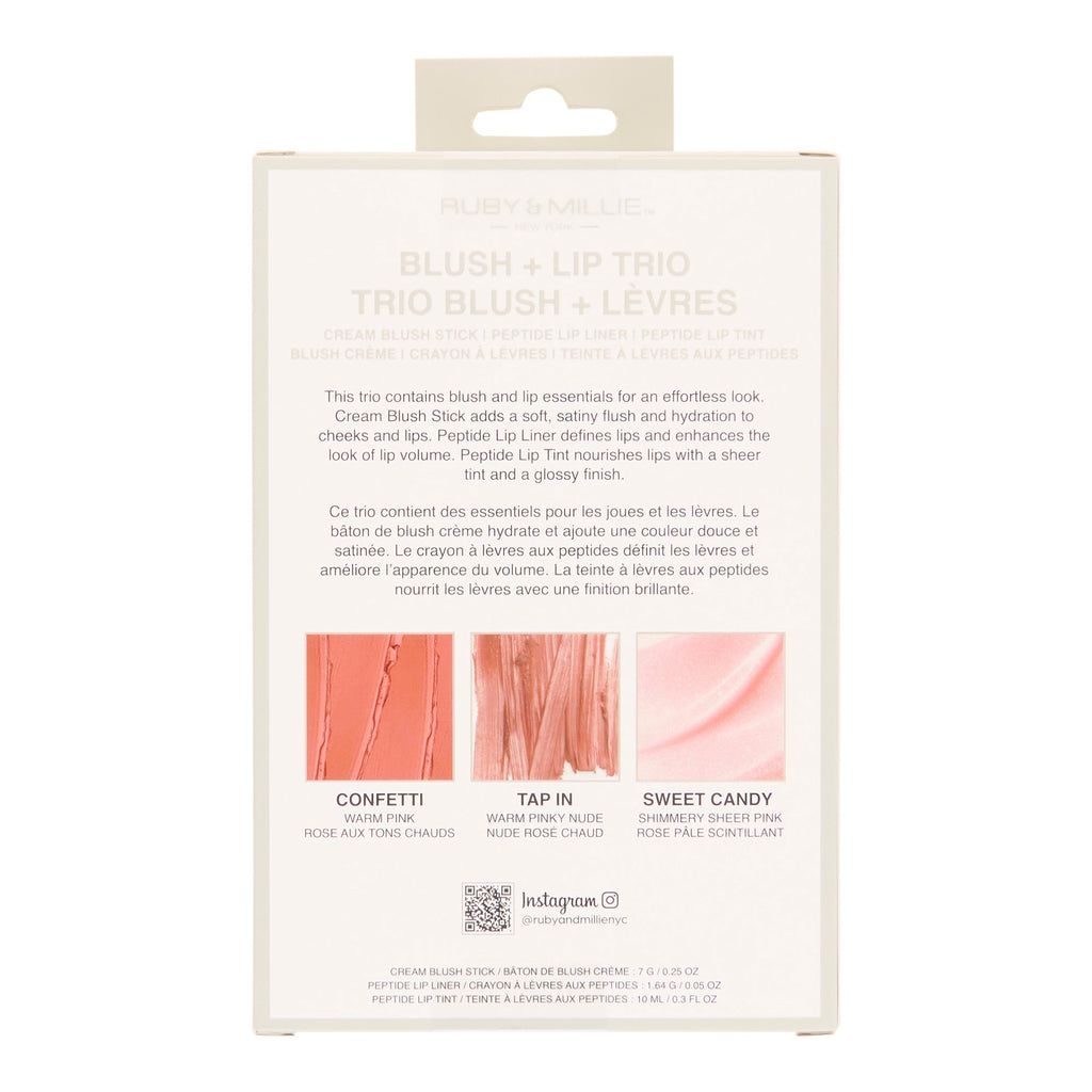 Ruby & Millie Blush + Lip Trio