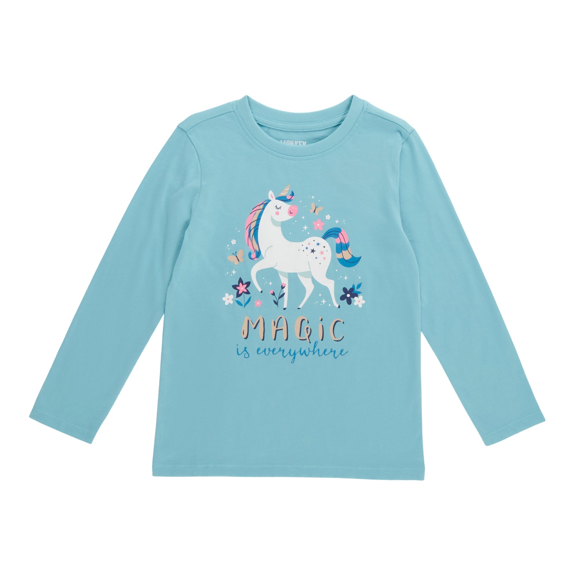MONKEY BARS Toddler Girls' Autumn Flair Long Sleeve Printed T-Shirt
