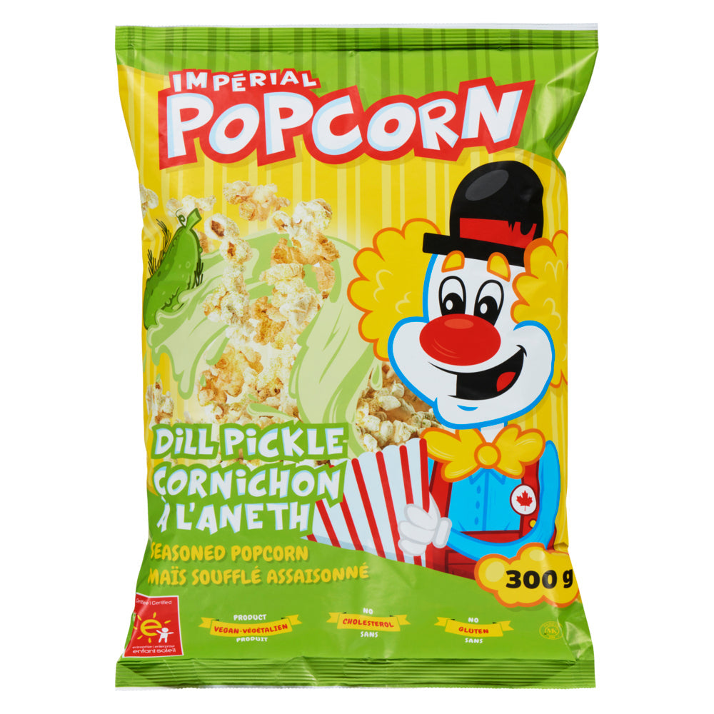 Imp茅rial Popcorn Seasoned Popcorn Dill Pickle, 300 g