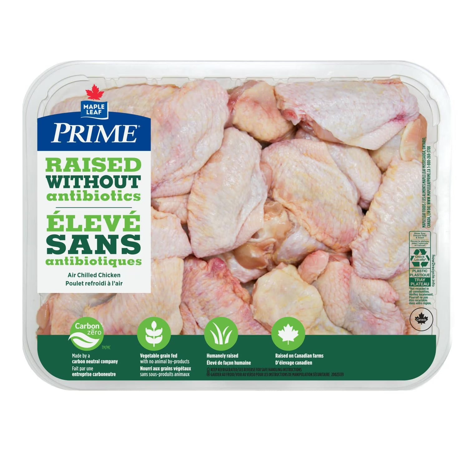 Maple Leaf Prime Chicken Wings, 720 g