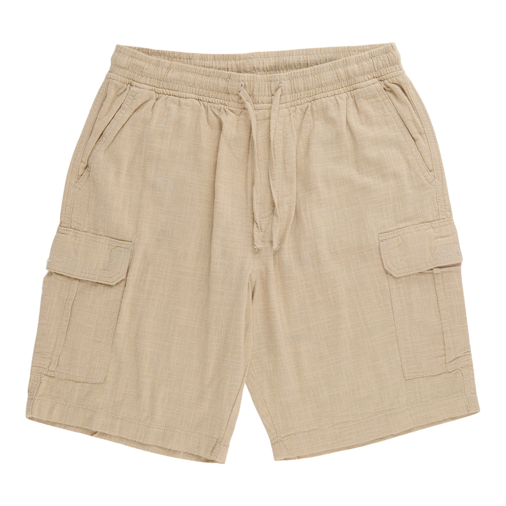 Men's Elastic Waist Cargo Shorts
