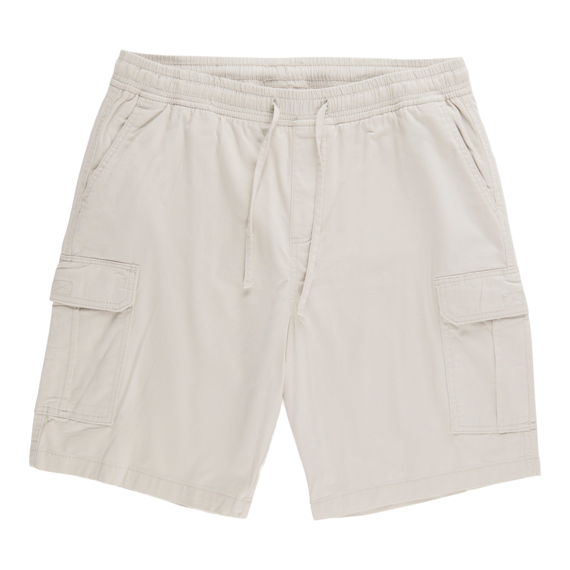 Men's Elastic Waist Cargo Shorts