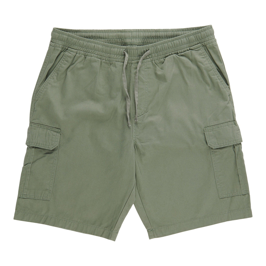 Men's Elastic Waist Cargo Shorts