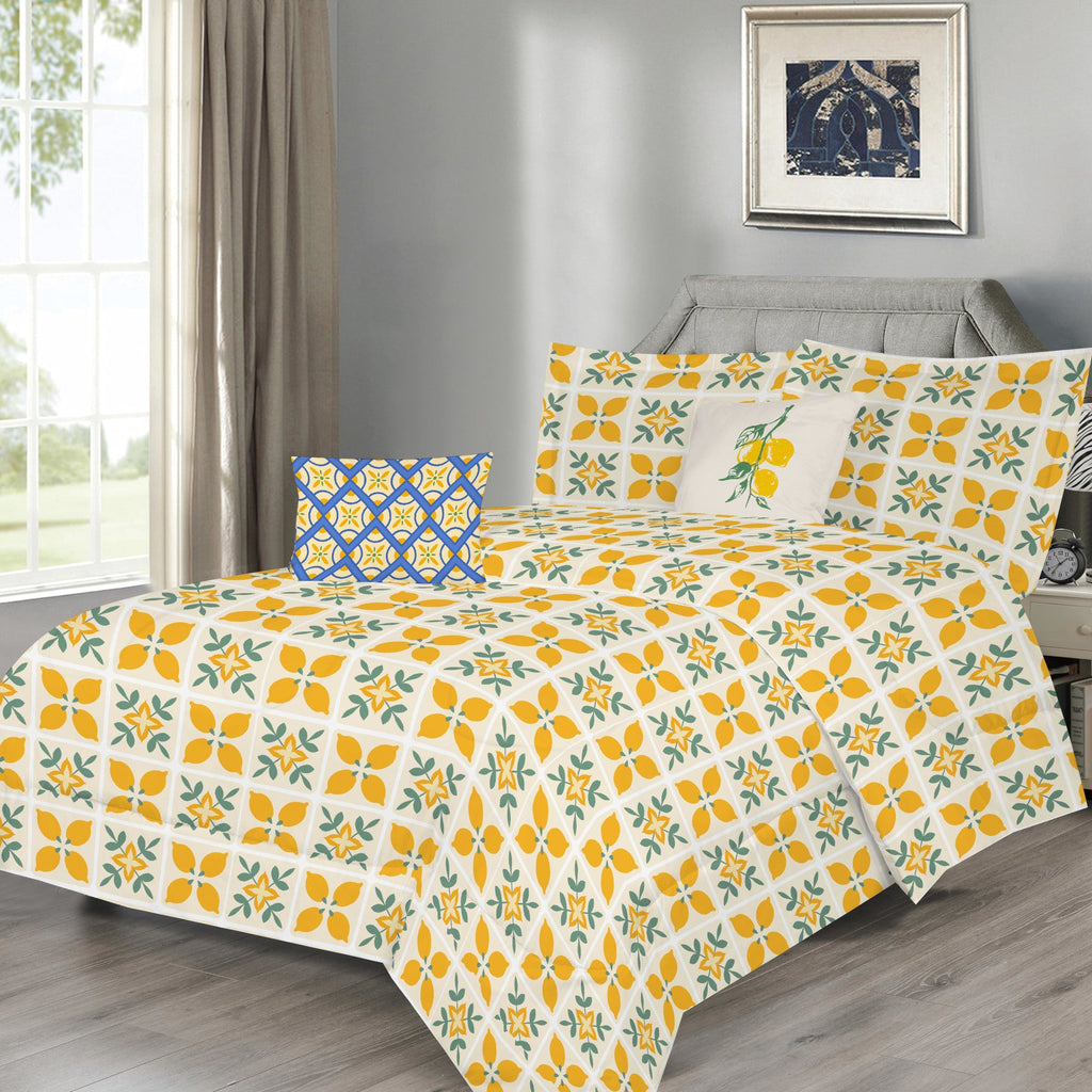 Reversible Comforter Set, Queen, 5 Piece