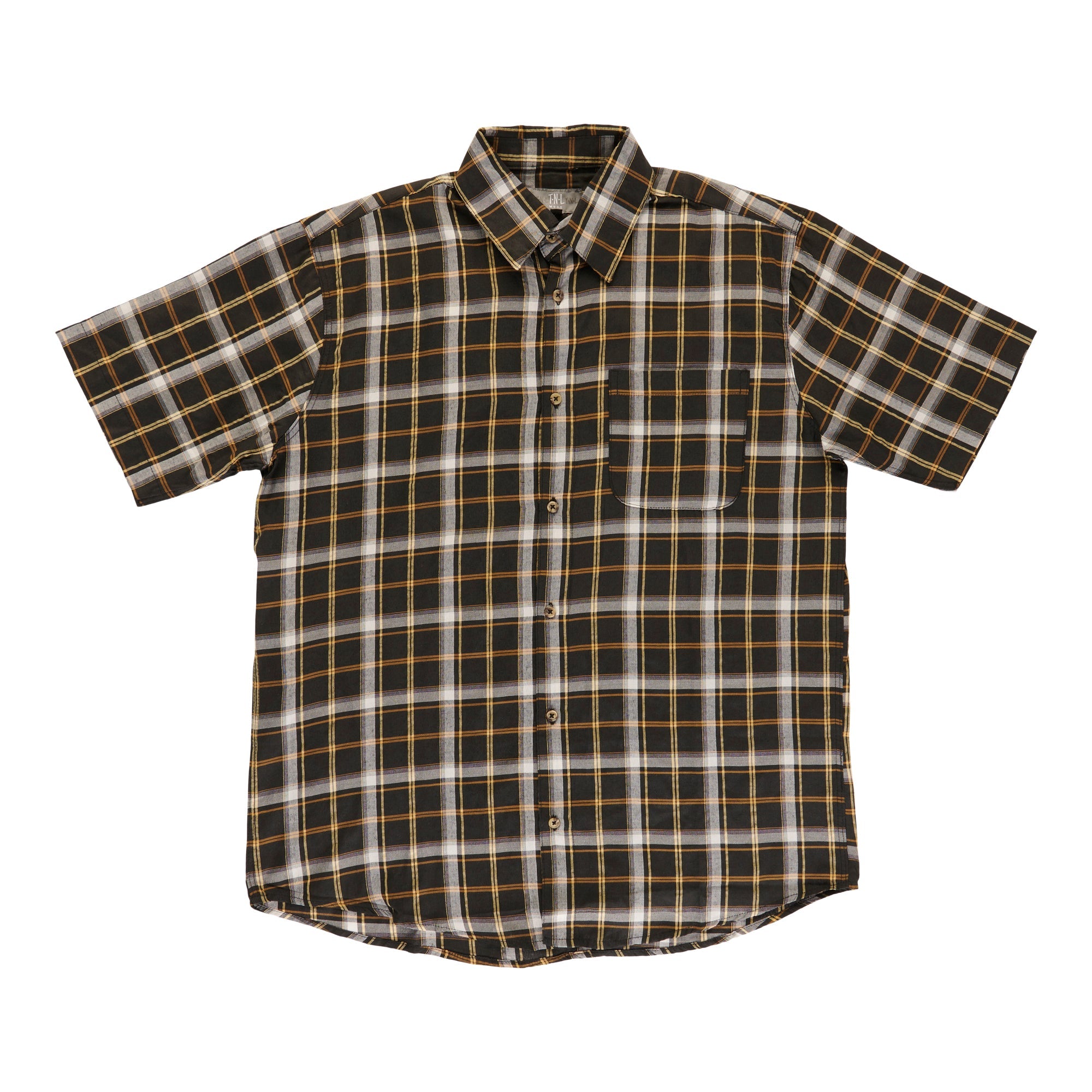 Men's Short Sleeve Button-Up Shirt
