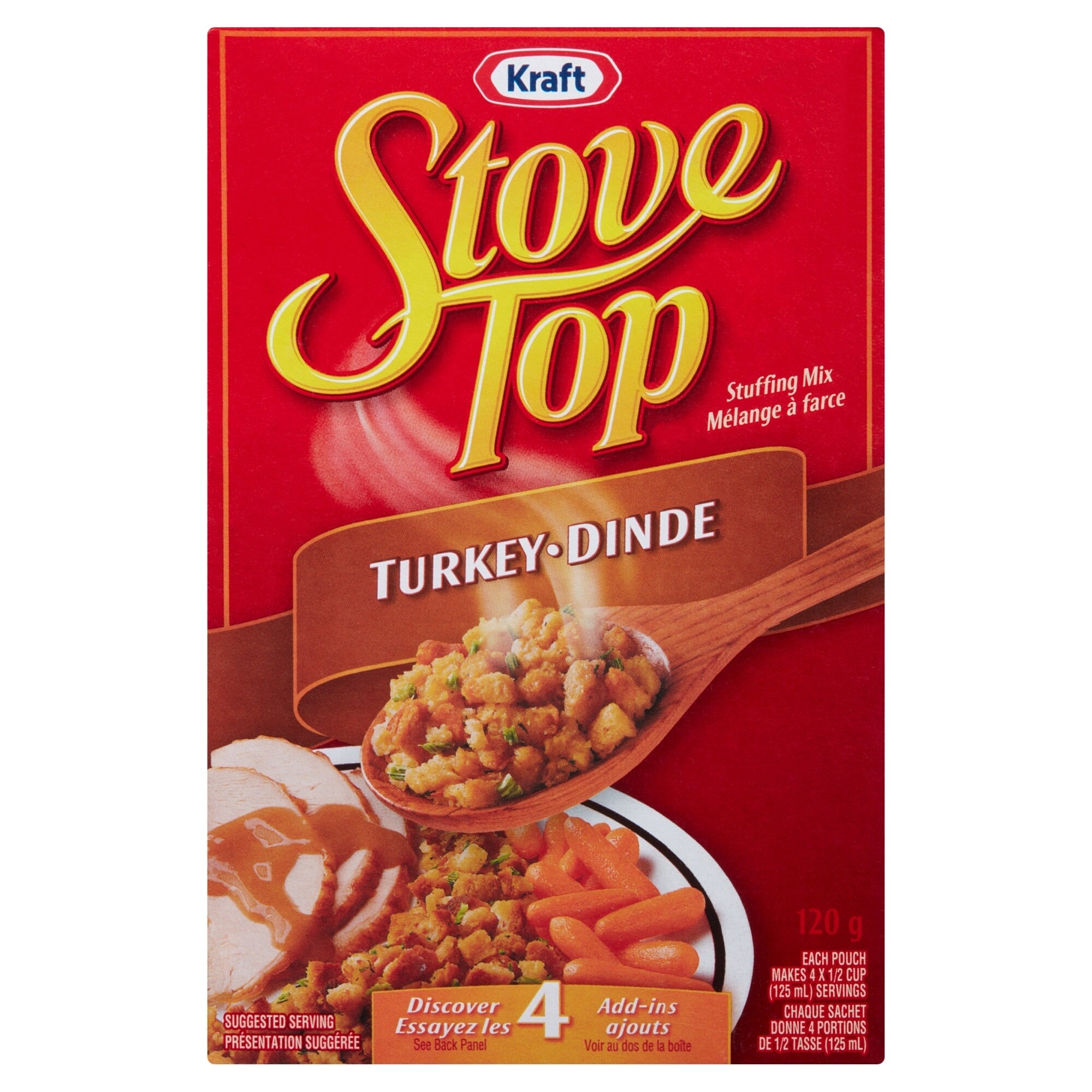Kraft Stove Top Stuffing Mix Turkey, 120g