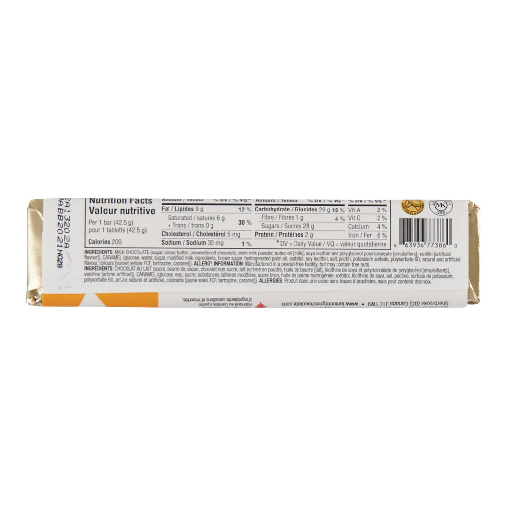 Queen T Caramel Chocolate Bar - 42.5g