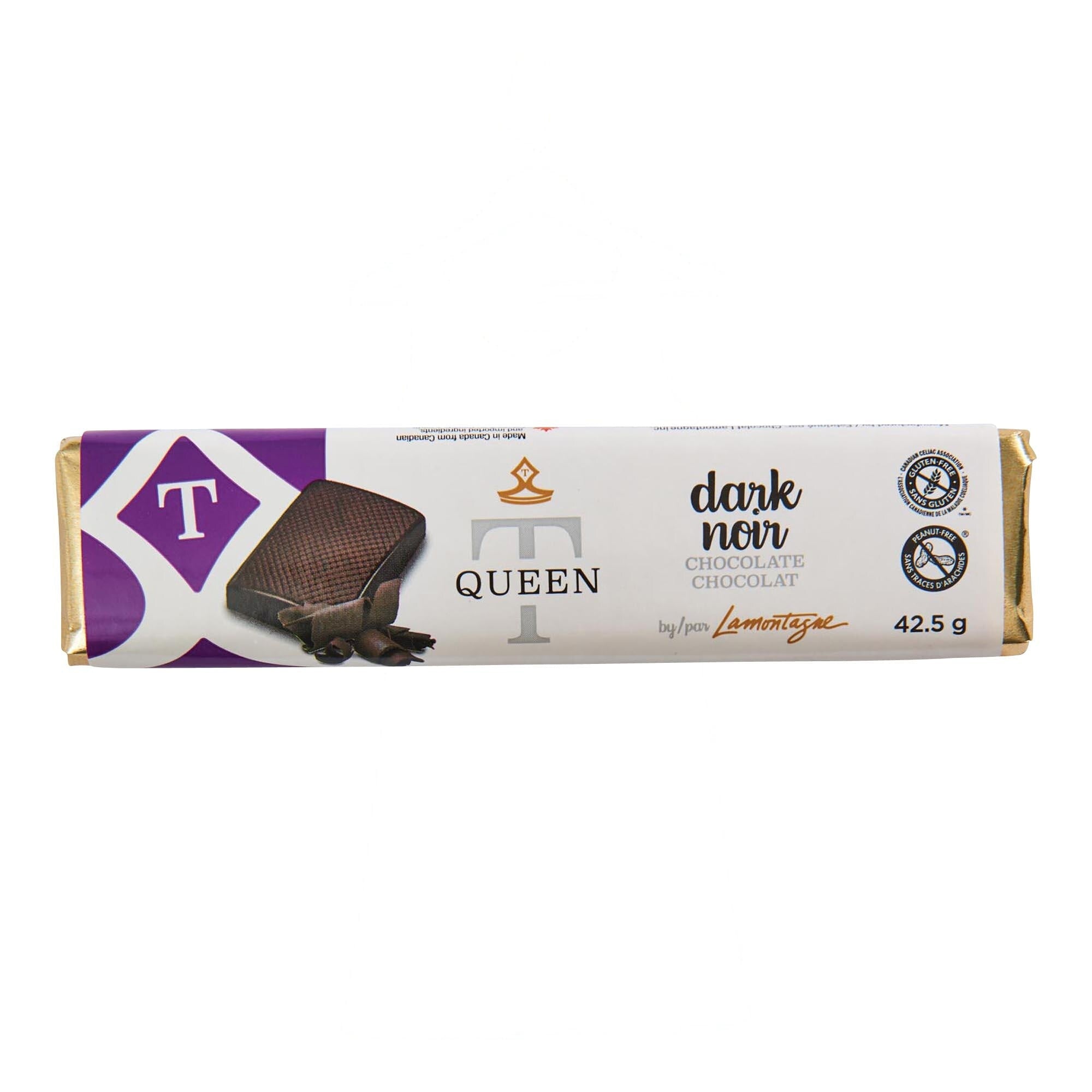Queen T Dark Chocolate Bar - 42.5g