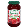 E.D.SMITH. Triple Fruits Strawberry with Raspberry and Plum Spread - 500ml