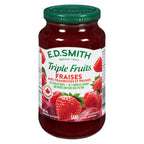 E.D.SMITH. Triple Fruits Strawberry with Raspberry and Plum Spread - 500ml