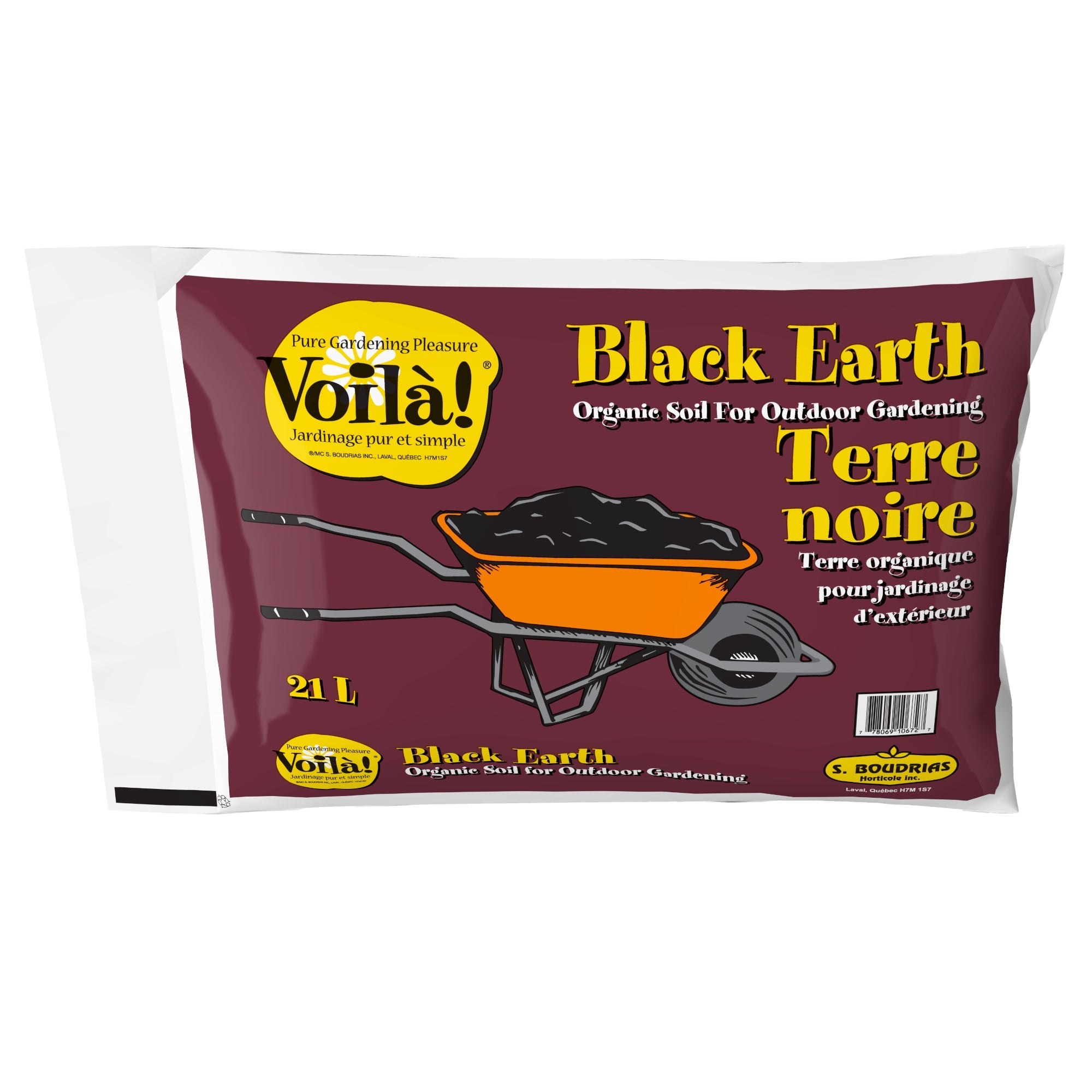 Terre noire Voilà! - 21 L