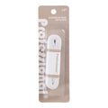 White Knit Elastic - 0.25in.