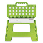 HomeStyles Folding Plastic Step Stool, Assorted Colours