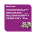 WHISKAS PERFECT PORTIONS Wet Cat Food Paté, Chicken, 75 g