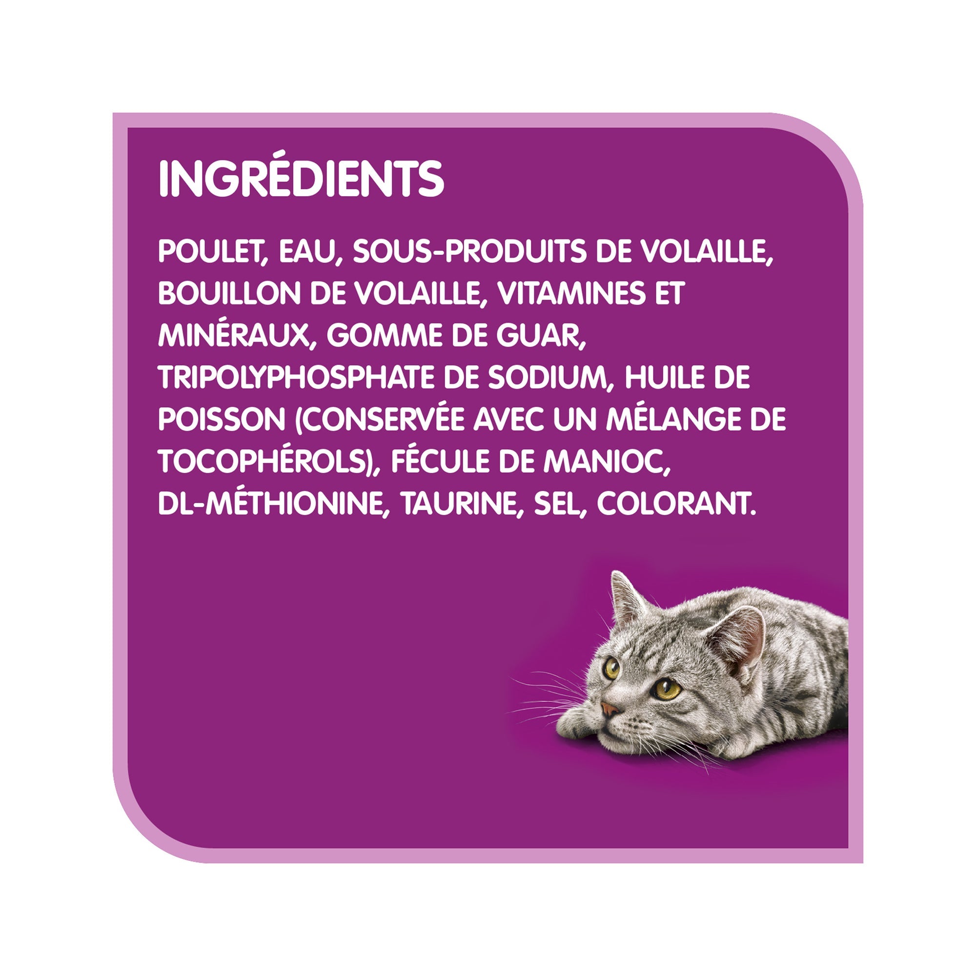 WHISKAS PERFECT PORTIONS Wet Cat Food Paté, Chicken, 75 g