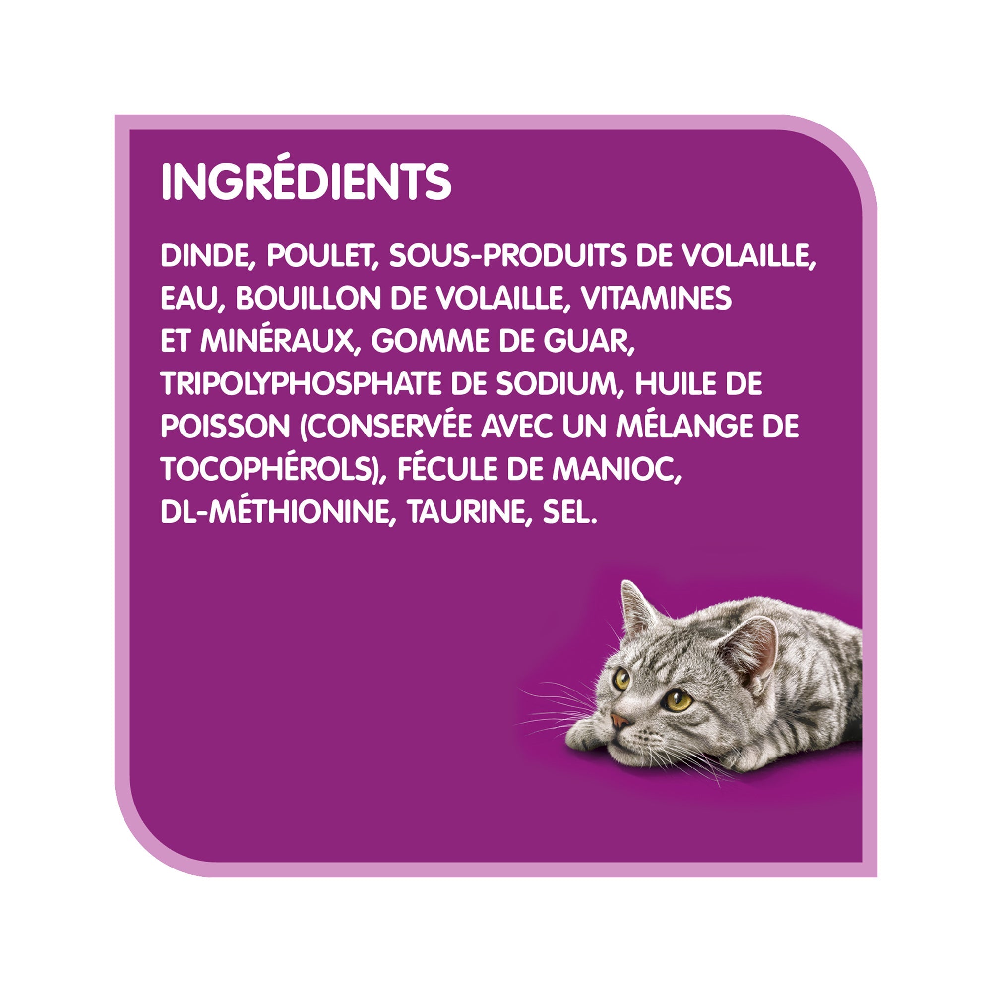 WHISKAS PERFECT PORTIONS Wet Cat Food Paté, Turkey, 75 g
