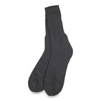 Excersox Men's Ribbed Crew Cut Socks, 20-Pack