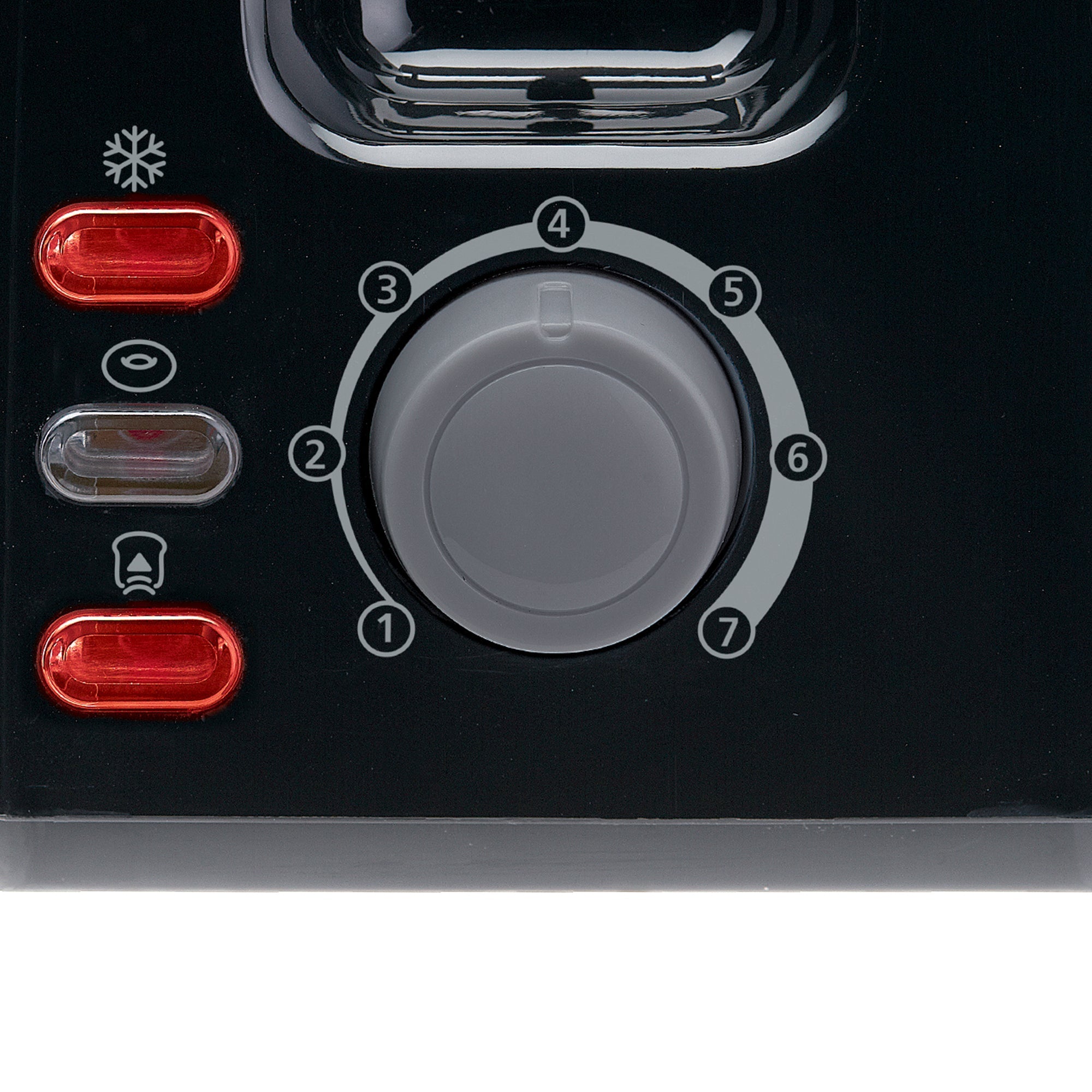 Betty Crocker Plastic 2-Slice Toaster with Automatic Shut-off, Black