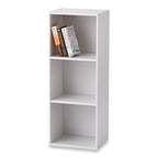 HomeStyles 3-Tier Particle Board Bookcase, 31.3-in x 9.3-in, White