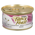 Purina Fancy Feast Beef Flavoured  Pâté Cat Food, 85-g