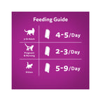 WHISKAS PERFECT PORTIONS Wet Cat Food Cuts in Gravy Chicken Entrée, 75 g