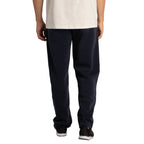 Mountain Ridge Men's Fleece Pants with Hemmed Ankle and Two On-Seam Pockets, Navy
