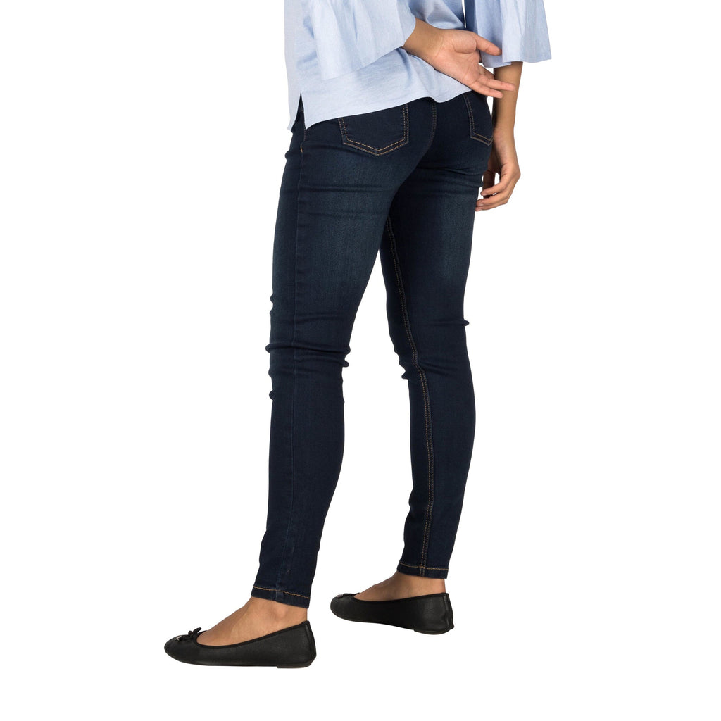 mySTYLE Women's Mid-Rise Stretch Skinny Jeans