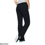 ACX Active Women's Mid-Rise Slim Yoga Pants with Comfort Waistband