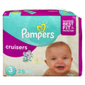 Couches Pampers Cruisers - emb. de 25