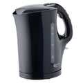 Betty Crocker Cordless Kettle with Water Level Indicator, Black, 1.7-L