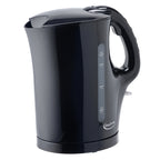 Betty Crocker Cordless Kettle with Water Level Indicator, Black, 1.7-L