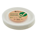 Giant Value Round White Disposable Paper Plates - 25pk.