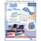 As Seen On TV Contour Legacy Ergonomic Leg Pillow, White